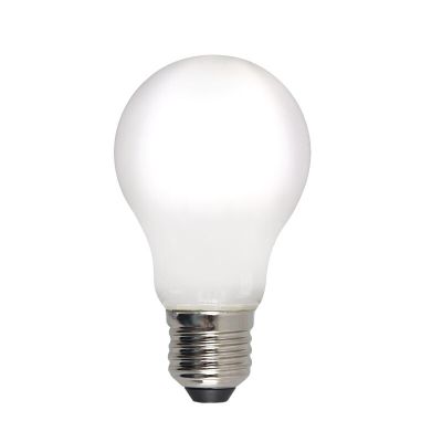 Dimbare Olucia E27 LED lamp, A60, 5W, Wit glas, 4000k