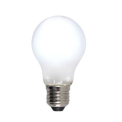 Dimbare Olucia E27 LED lamp, A60, 5W, Wit glas, 6500k