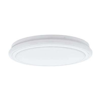 Witte plafonniere Elseline, staal, met verstelbare lichtkleur