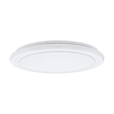 Witte plafonniere Elseline, staal, met verstelbare lichtkleur