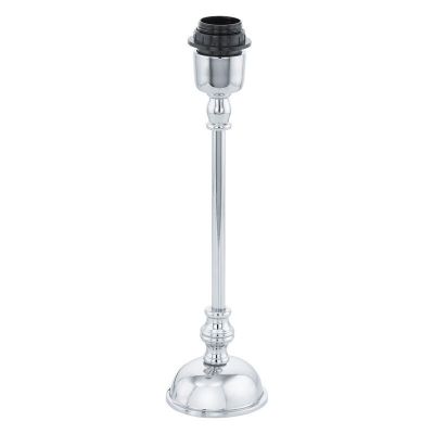 Nikkelen vintage tafellamp aluminium, Mason, met schakelaar