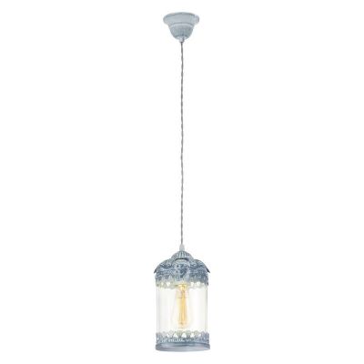 Grijze retro hanglamp glas, Abdelouahid