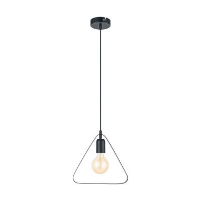 Zwarte hanglamp metaal, Aida