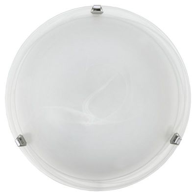Chromen plafonnière glas, Alcor