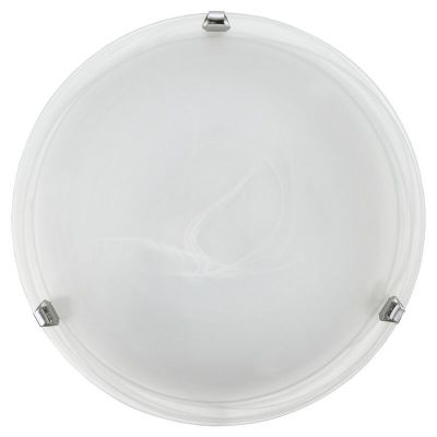 Chromen plafonnière glas, Alcor