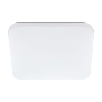 Witte plafonniere Eloise, staal, 7w 3000K (warm wit) LED