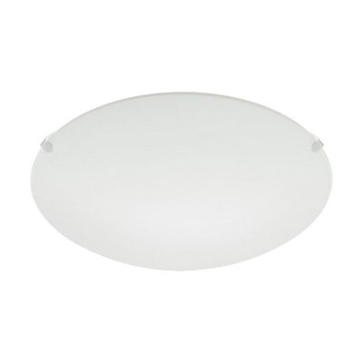Witte plafonnière glas, Bada