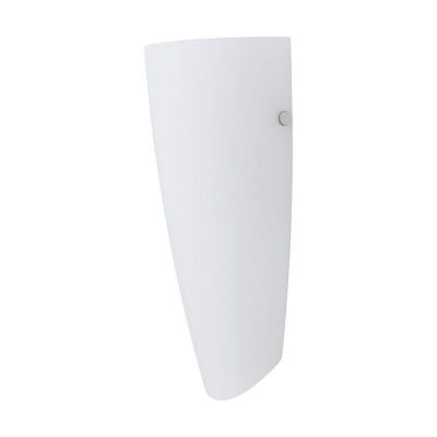 Emir design wandlamp staal en glas