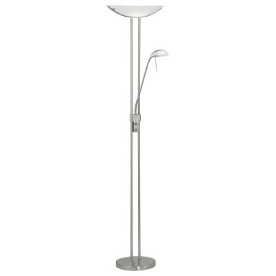 Brava vloerlamp stijlvolle glaskap