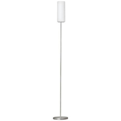 Nikkelen vloerlamp glas, Ciuda, met schakelaar