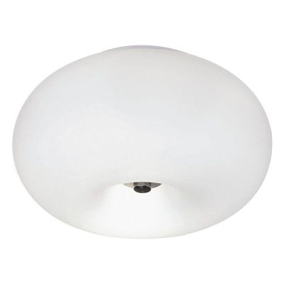 Nikkelen design plafonnière glas, Skyler