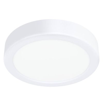 Witte plafonnière kunststof, Geraldo, 11W, 3000K LED