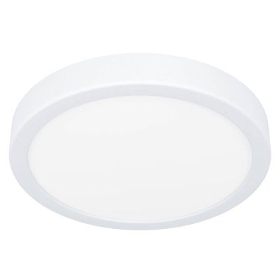 Witte badkamer plafondlamp kunststof, Geraldo, 17W, 3000K LED, IP44