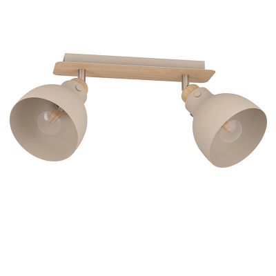 Beige moderne plafondspot aluminium, Andy