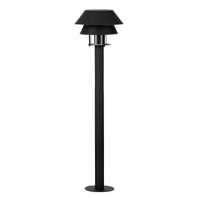 Zwarte buitenlamp staal, Cindy, IP65