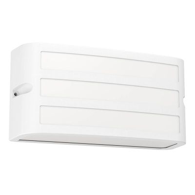 Witte buitenlamp kunststof, Cesar, IP54