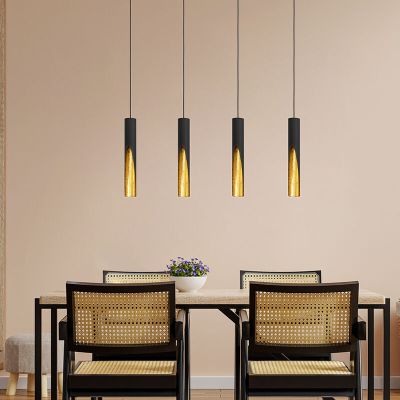 Gouden moderne hanglamp aluminium, Aloysius