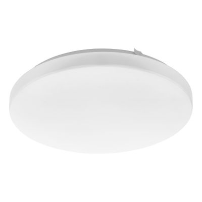 Witte moderne smart plafondlamp kunststof, Eloise, 12W, RGBW LED
