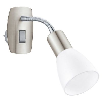 Alem wandlamp - Nikkel-Mat Chroom