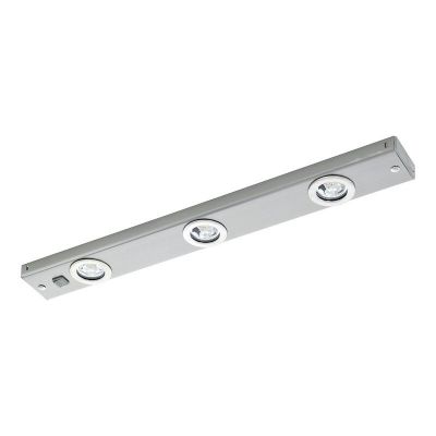 Nikkelen moderne plafondlamp metaal, Jary, 2W, 3000K LED, met schakelaar