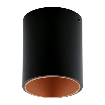 Koperen moderne plafonnière aluminium, Dahne, 3W, 3000K LED