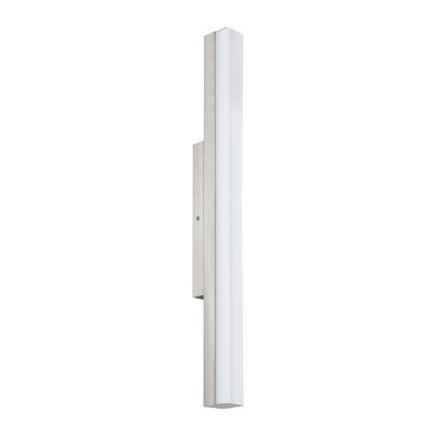 Nikkelen spiegelverlichting kunststof, Zumra, 16W, 4000K LED, IP44