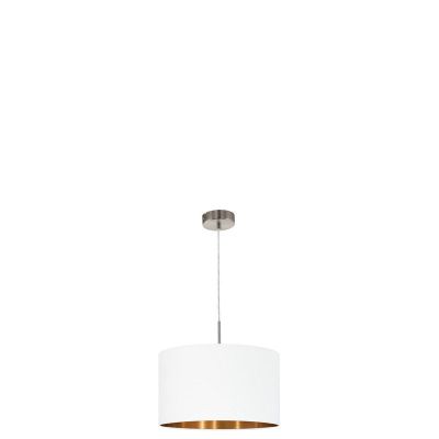 Koperen moderne hanglamp stof, Abano