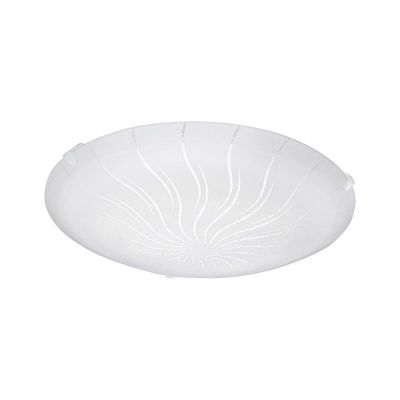 Witte plafondlamp glas, Bennet, 11W, 3000K LED