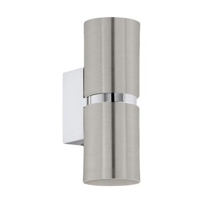 Nikkelen moderne up down wandlamp metaal, Annely