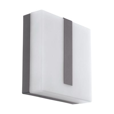 Antraciete buitenlamp kunststof, Harvey, IP44