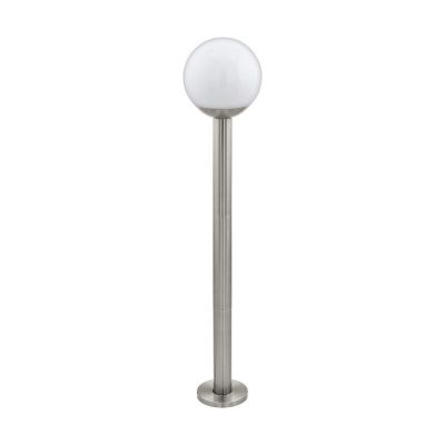 Zilveren moderne buitenlamp rvs, Baukje, IP44