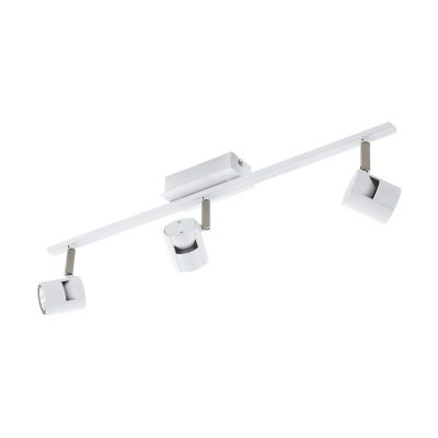 Witte plafondspot Yordi, aluminium