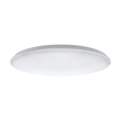 Witte plafonniere Patryk, staal, met verstelbare lichtkleur