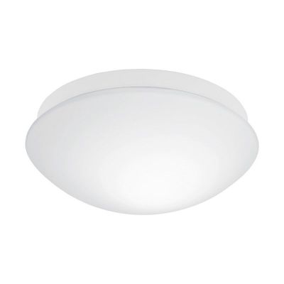 Kunststof plafondlamp Mees wit