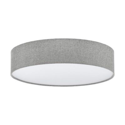 Grijze moderne plafondlamp metaal, Abano