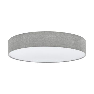 Grijze moderne plafondlamp metaal, Abano