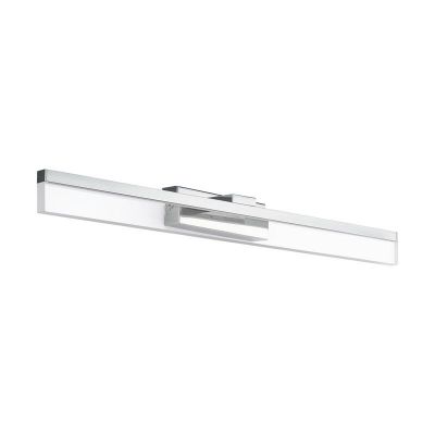 Chromen moderne wandlamp aluminium, Michelle, 10W, 3000K LED, IP44