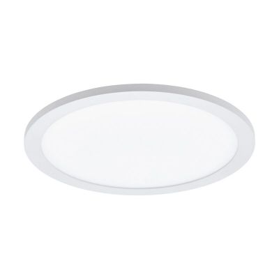 Witte plafonniere Ericus, aluminium, met verstelbare lichtkleur