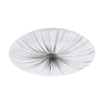 Witte plafonniere Josta, staal, 24w 3000K (warm wit) LED