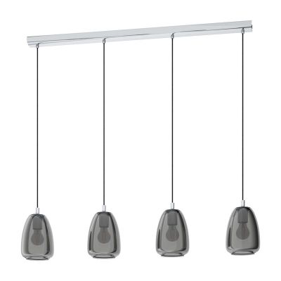 Design hanglamp rookglas, Fredericus