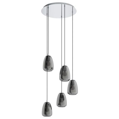 Design hanglamp rookglas, Fredericus