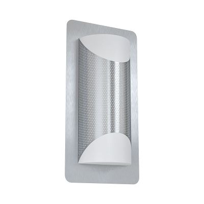 Zilveren moderne buitenlamp rvs, Maika, IP44