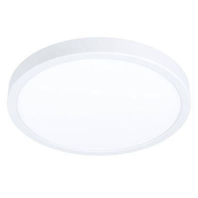 Witte smart plafondlamp kunststof, Geraldo, 19,5W, warm tot koud wit verstelbare LED, IP44