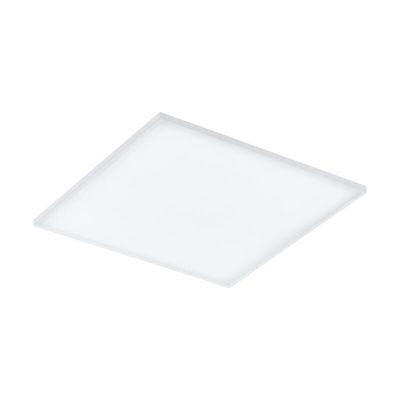 Witte plafonniere Yannick, staal, 33w 4000K (wit) LED