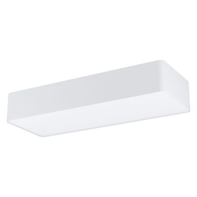 Witte moderne plafonniere, Samer, staal