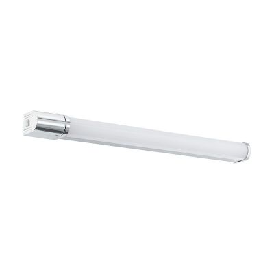 Zilveren spiegelverlichting Wilson, aluminium, IP44