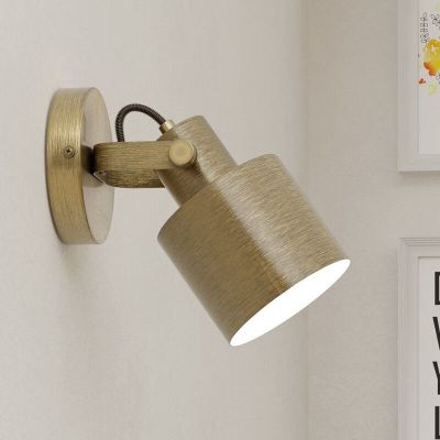 Gouden industriële wandspot aluminium, Kwinten