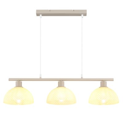 Bruine retro hanglamp metaal, Stoffel