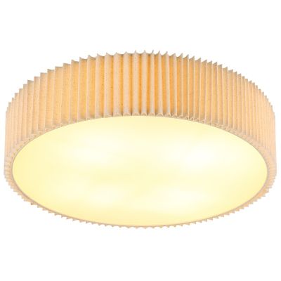 Beige moderne plafondlamp stof, Prya