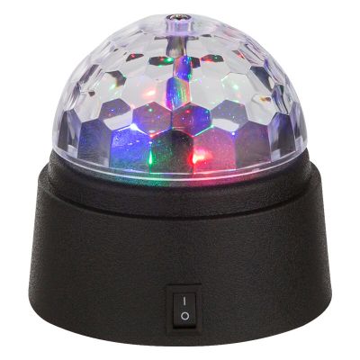 Discolamp Laurin, kunststof, gekleurde LED